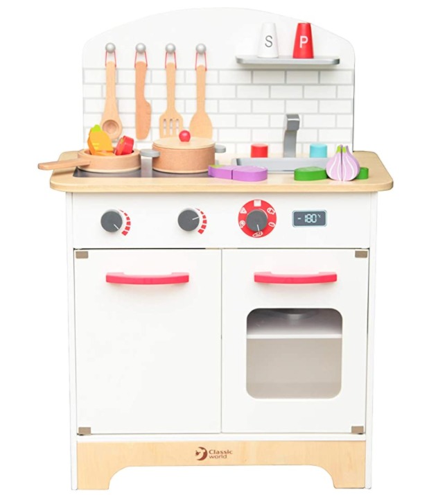 30 Off Classic World Chef S Kitchen Play Set Babies Kids Toys Walkers On Carousell