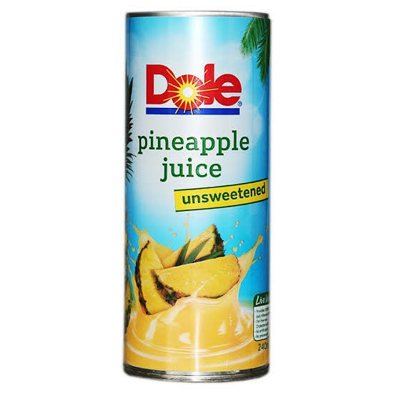 Dole Unsweetened Pineapple Juice, Food & Drinks, Local Eats on Carousell