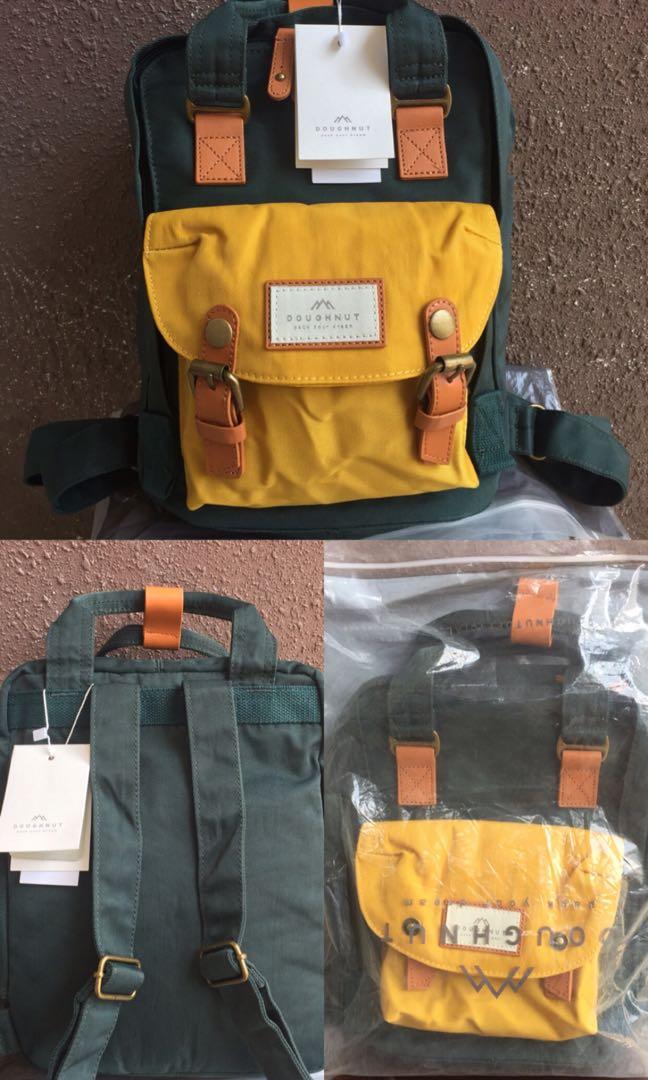 Doughnut macaroon green backpack new arrivals