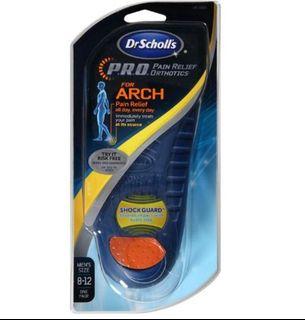 Dr. Scholl’s Pain Relief Orthotics for Arch Men Size 8-12