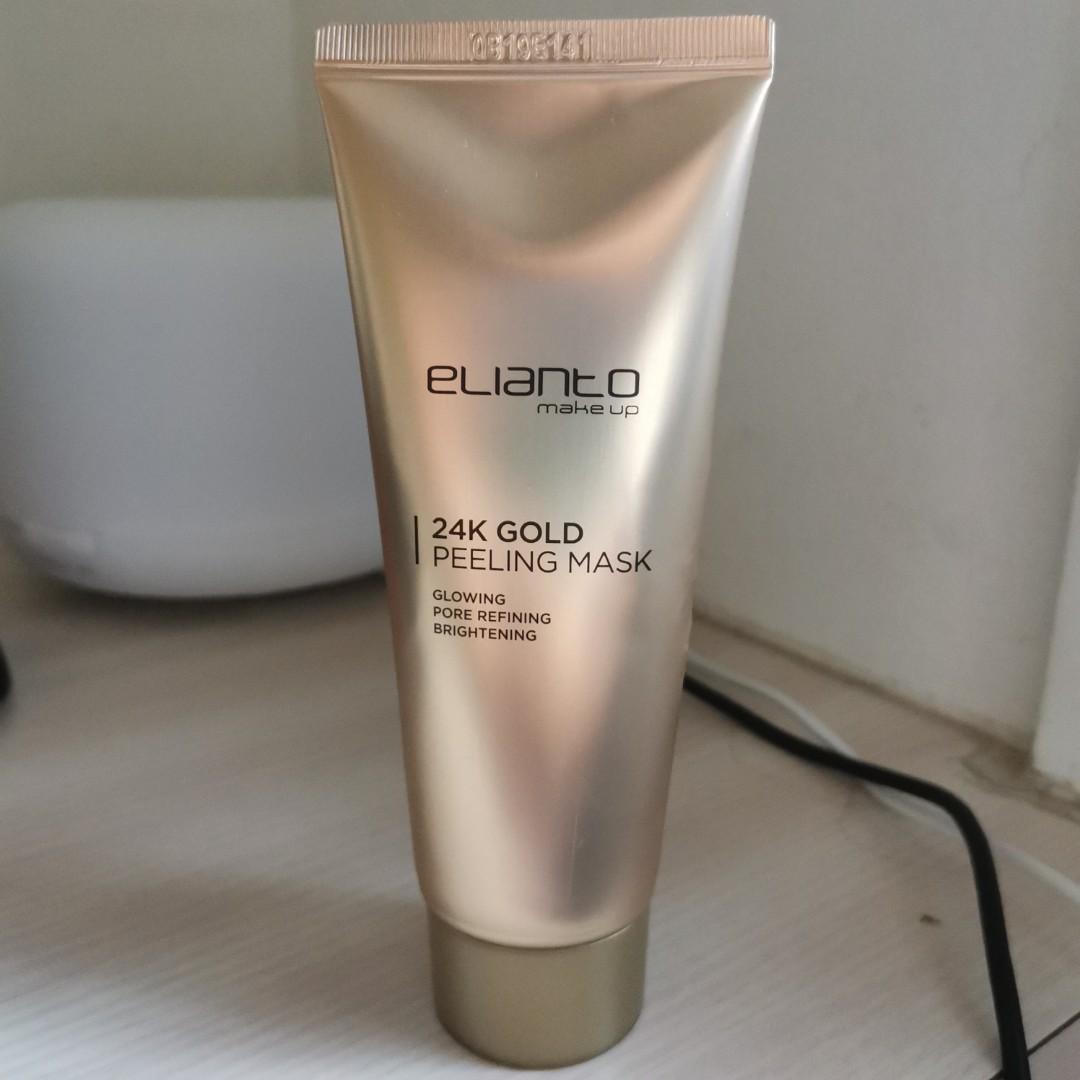 Elianto 24k Gold Peeling Mask Health Beauty Skin Bath Body On Carousell