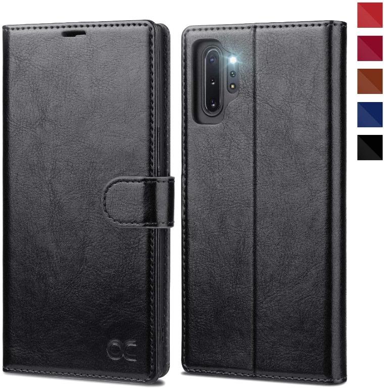 F093 Ocase Galaxy Note 10 Plus Wallet Case Note 10 Plus 5g Leather Flip Case With