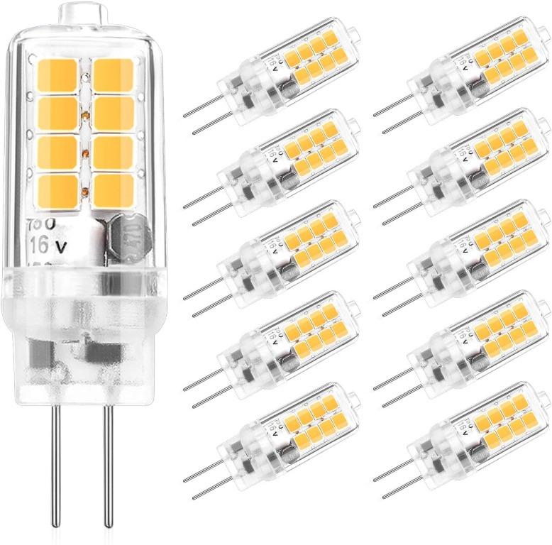 F100 Yuiip G4 Led Bulb 10 Pack 3w Ac Dc 12v Bi Pin Led Light Bulbs