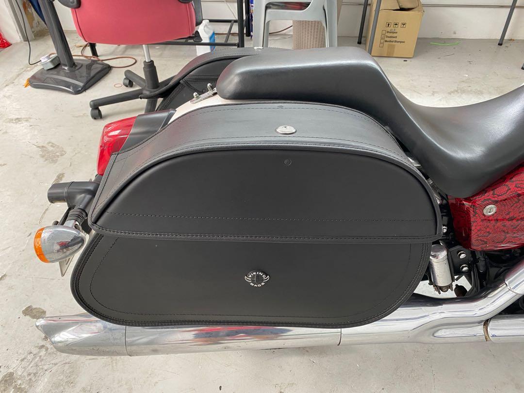 Viking saddlebags honda discount shadow