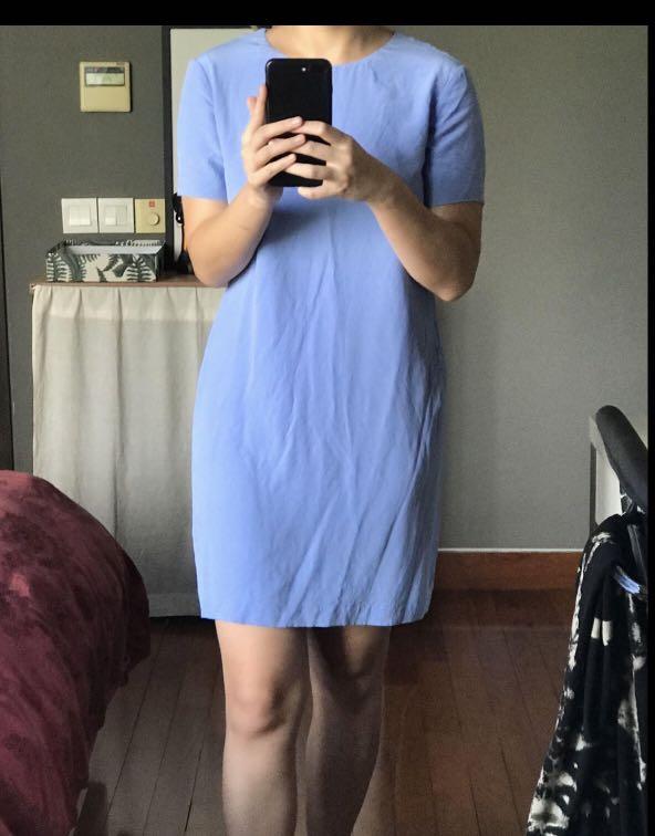 Grana silk tee dress store