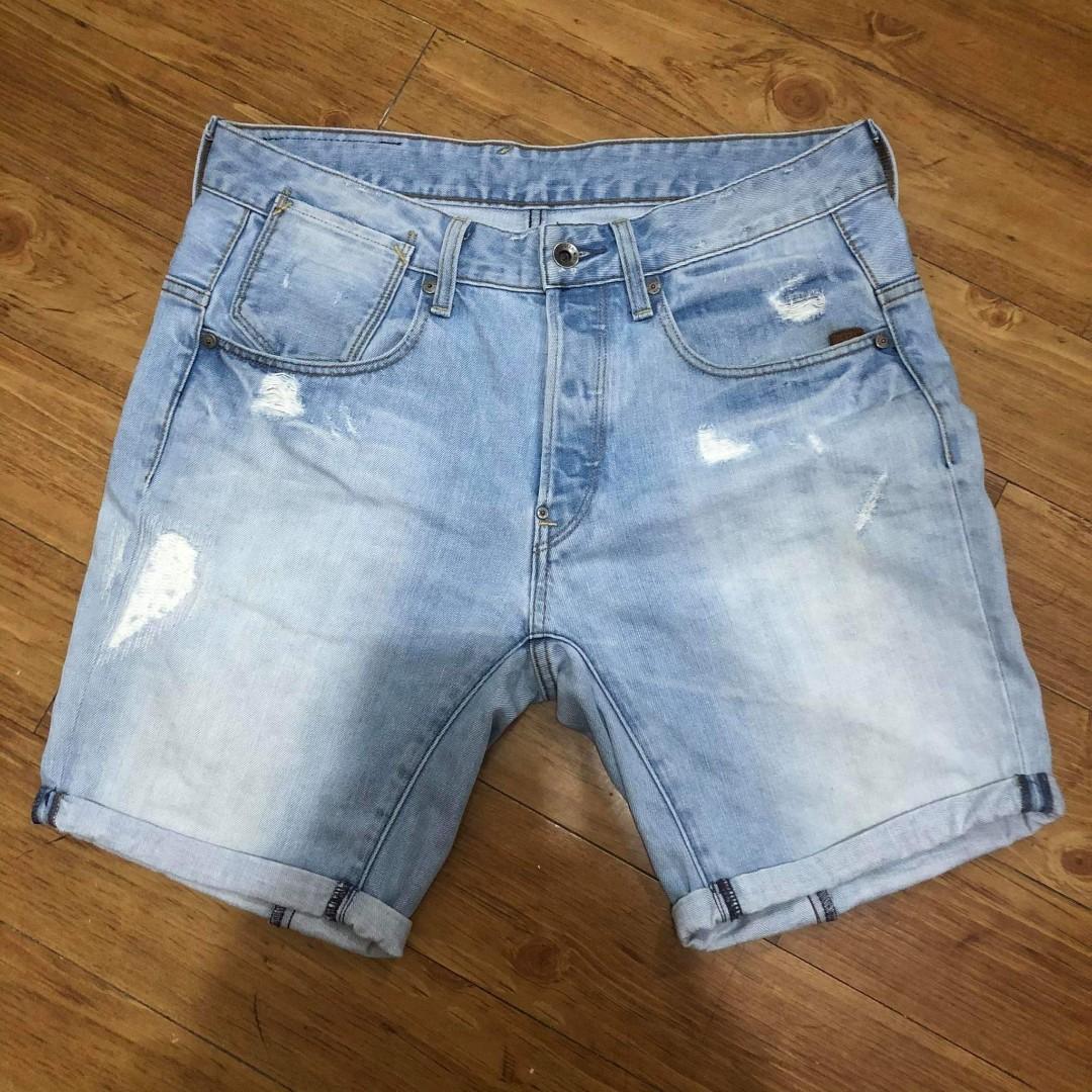 g star a crotch shorts