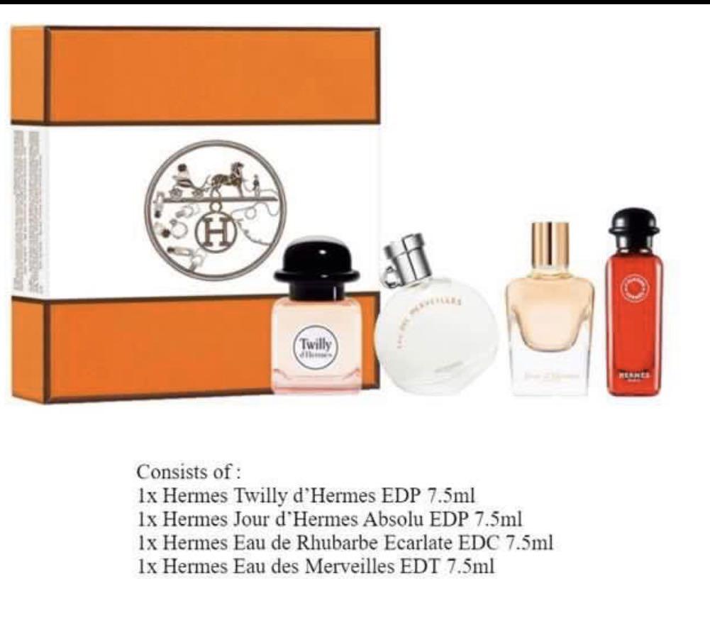 Hermes perfume mini set