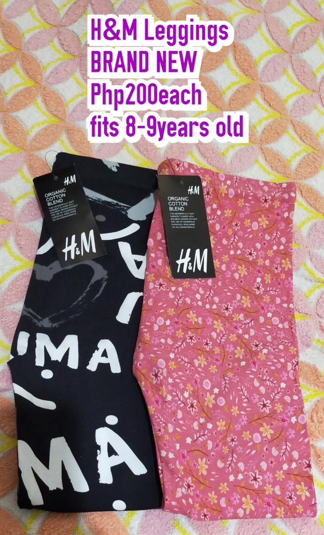 h and m leggings baby