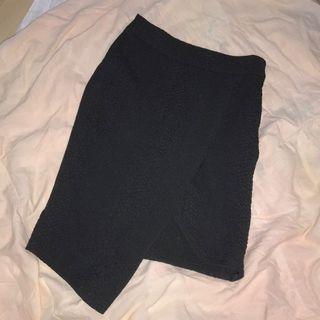 Hnm asymmetrical skirt