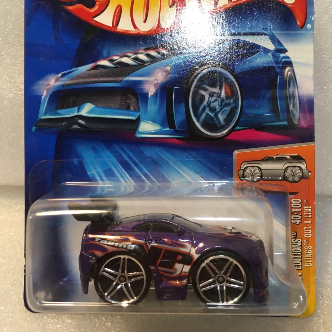 Hot Wheels 04 First Edition Out A Line Nissan Skyline Gtr Gt R R34 Purple 1 64 1 64 On Carousell