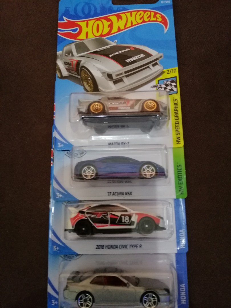 lot hot wheels 2018