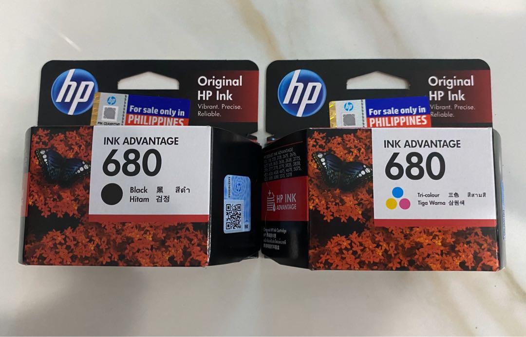 hp original ink advantage 680