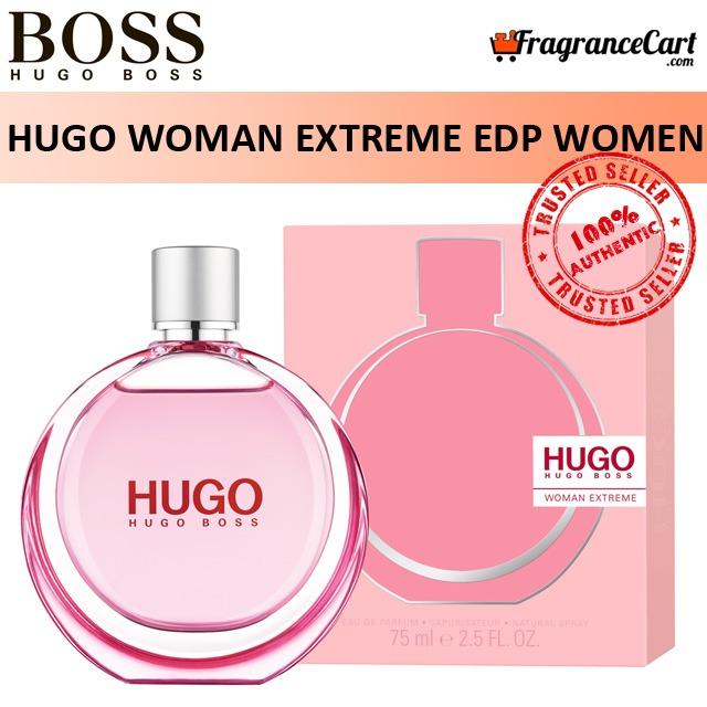 Hugo Boss Hugo Woman Extreme EDP for Women (75ml) Eau de Parfum Intense  Pink [Brand New 100% Authentic Perfume/Fragrance], Beauty & Personal Care,  Fragrance & Deodorants on Carousell