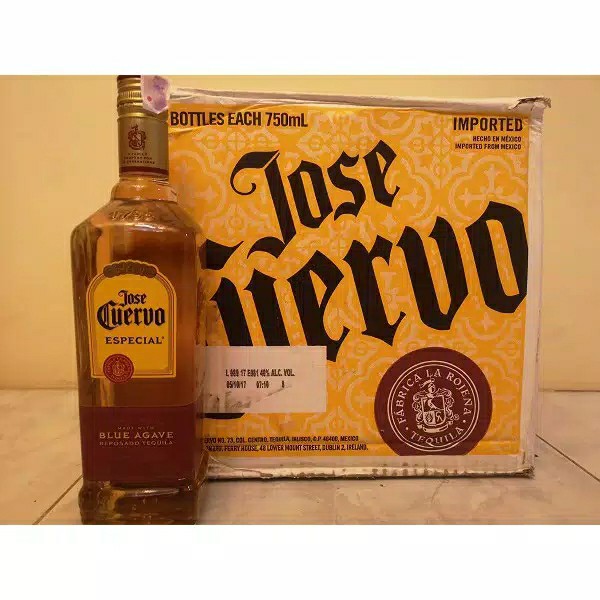 Jose Cuervo Reposado Tequila 750ml, Makanan & Minuman ...