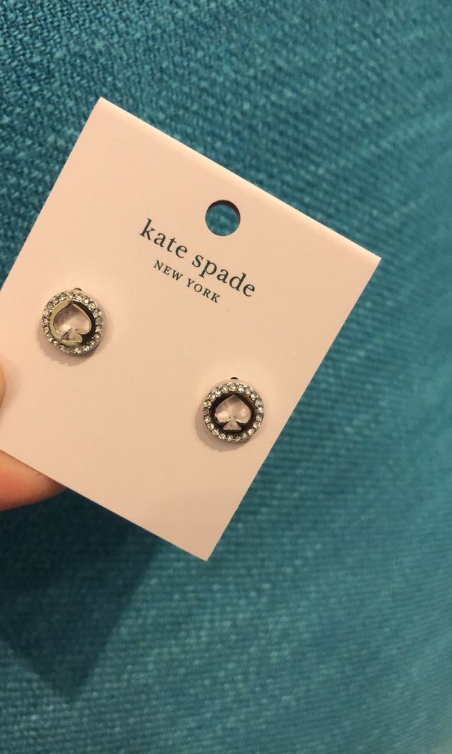 Spot the spade pave shop halo spade studs