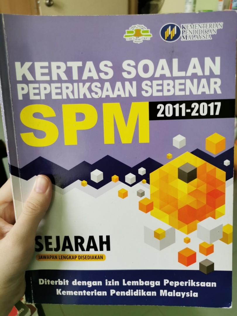 Kertas Soalan Peperiksaan Sebenar Spm Sejarah Books Stationery Books On Carousell
