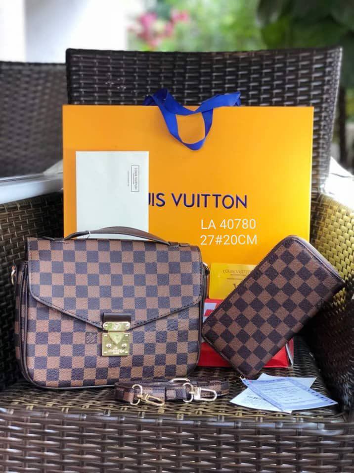 Louis Vuitton Pochette Metis Damier Ebene, Women's Fashion, Bags & Wallets,  Purses & Pouches on Carousell