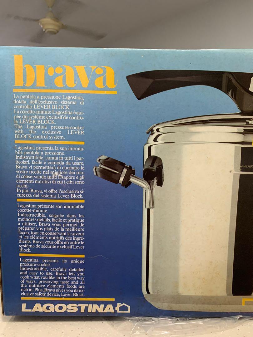 Lagostina brava sales pressure cooker