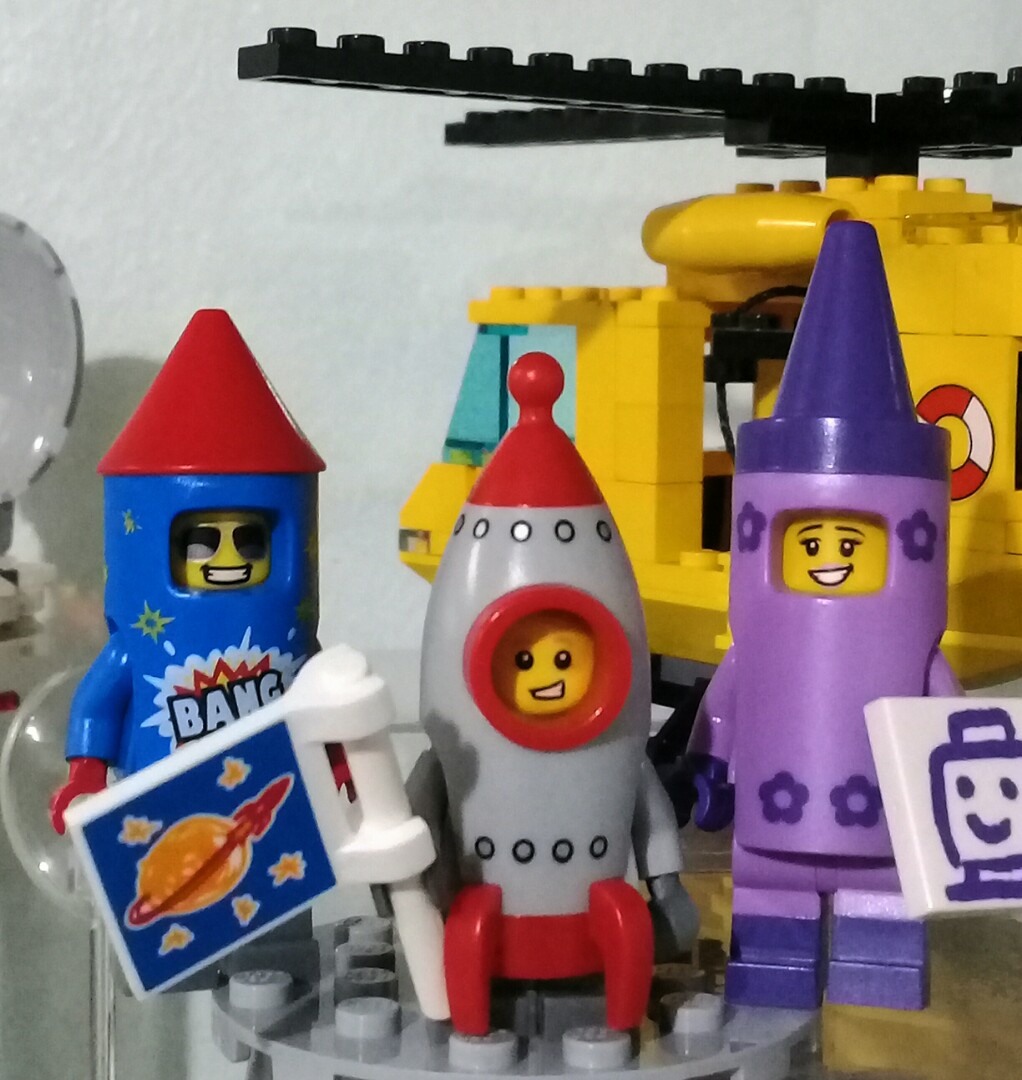 Lego minifigures sales rocket boy