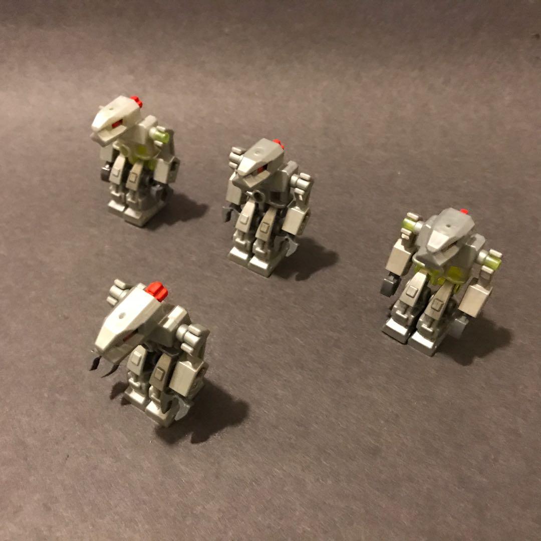 LEGO Exo Force Devastator Drone Minifigures Lot of 4 figures