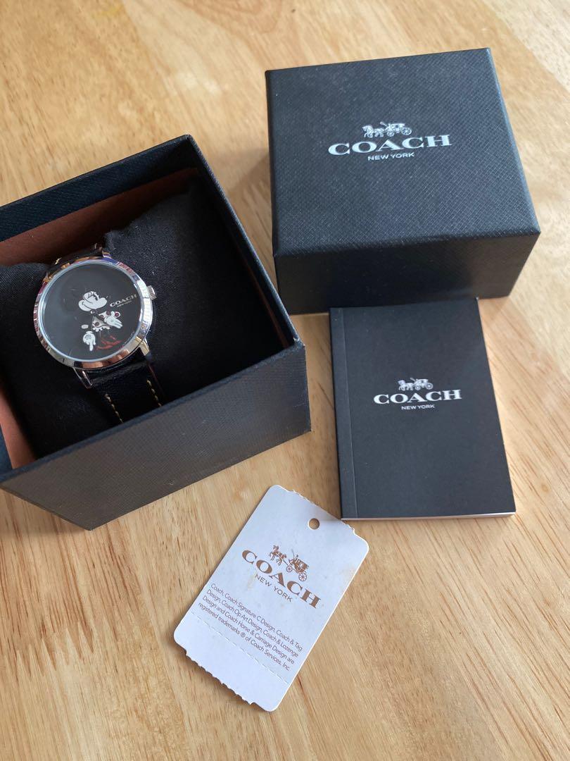 Coach disney watch clearance