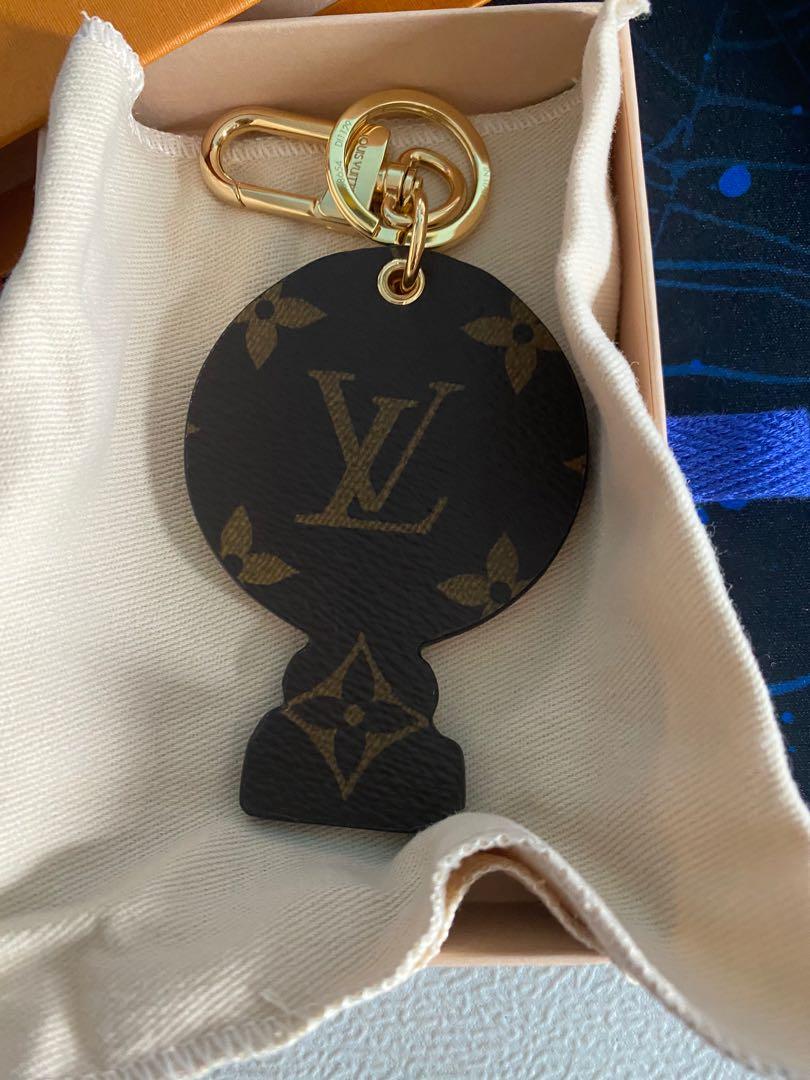 Louis Vuitton Denim Monogram Patchwork Bag Charm/Key Holder