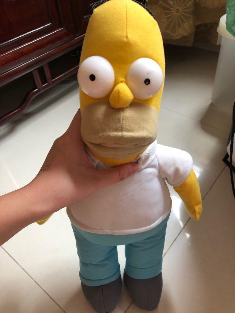simpsons stuffed toys
