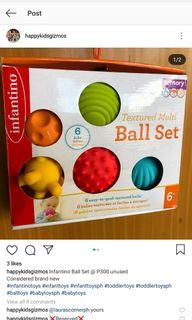 Montessori textured infant balls