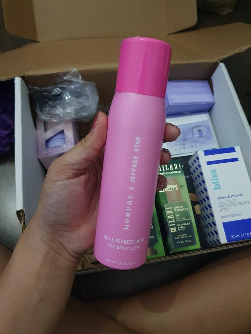 Morphe X Jeffree Star Setting Spray Beauty Personal Care Face Face Care On Carousell