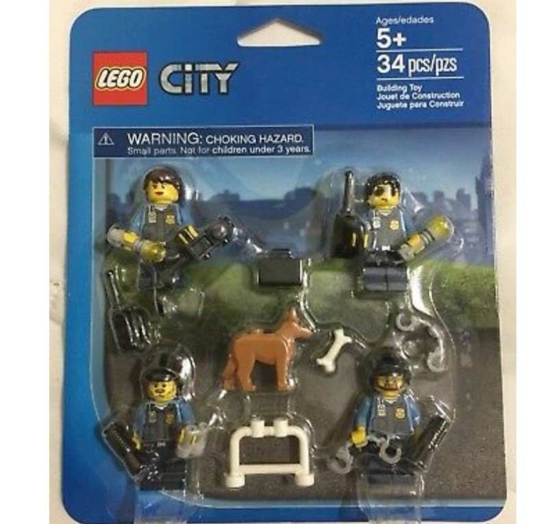 LEGO CITY POLICE RARE PARAMEDIC PROMOTIONAL POLYBAG FIGURE SEALED 