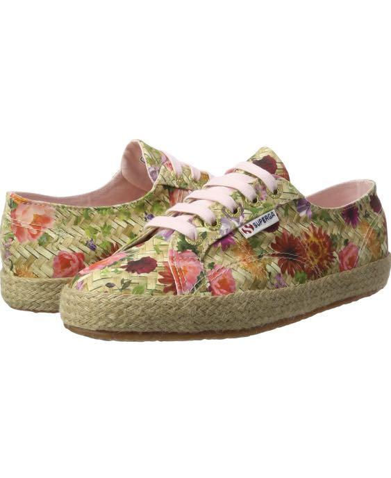 Superga floral sneakers clearance