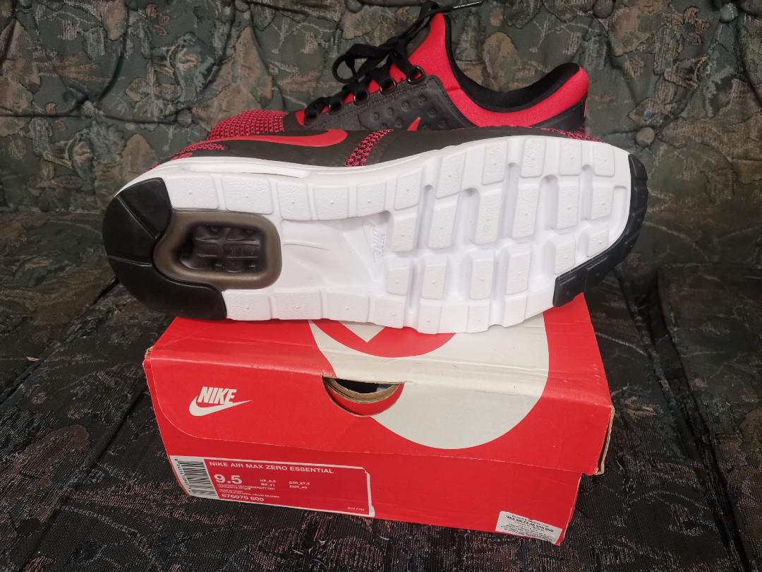 Nike air max zero essential university red sales