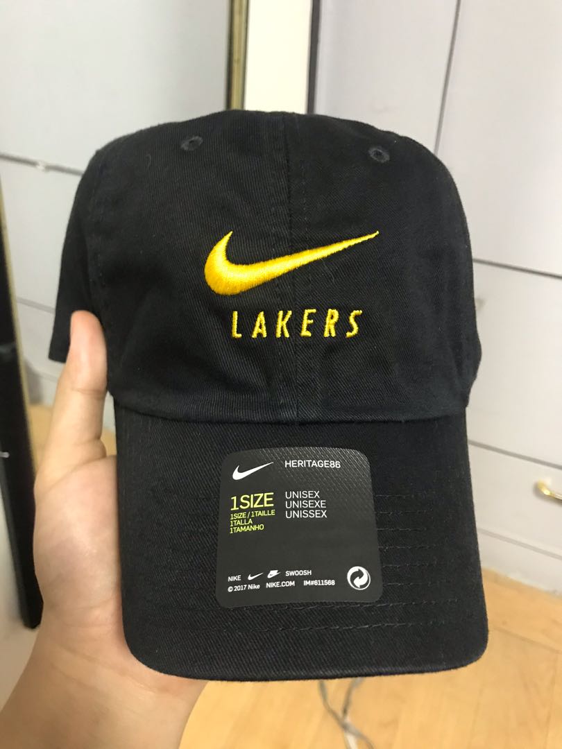 los angeles lakers nike heritage 86 hat