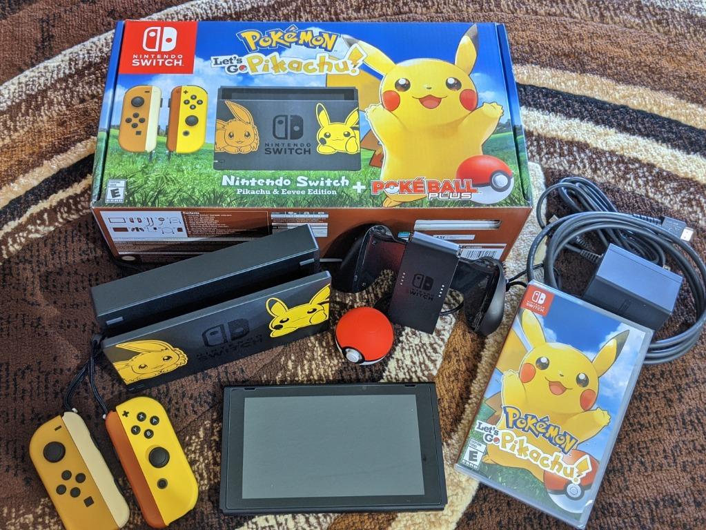 Nintendo Switch Pok mon Let s Go Pikachu Limited Edition