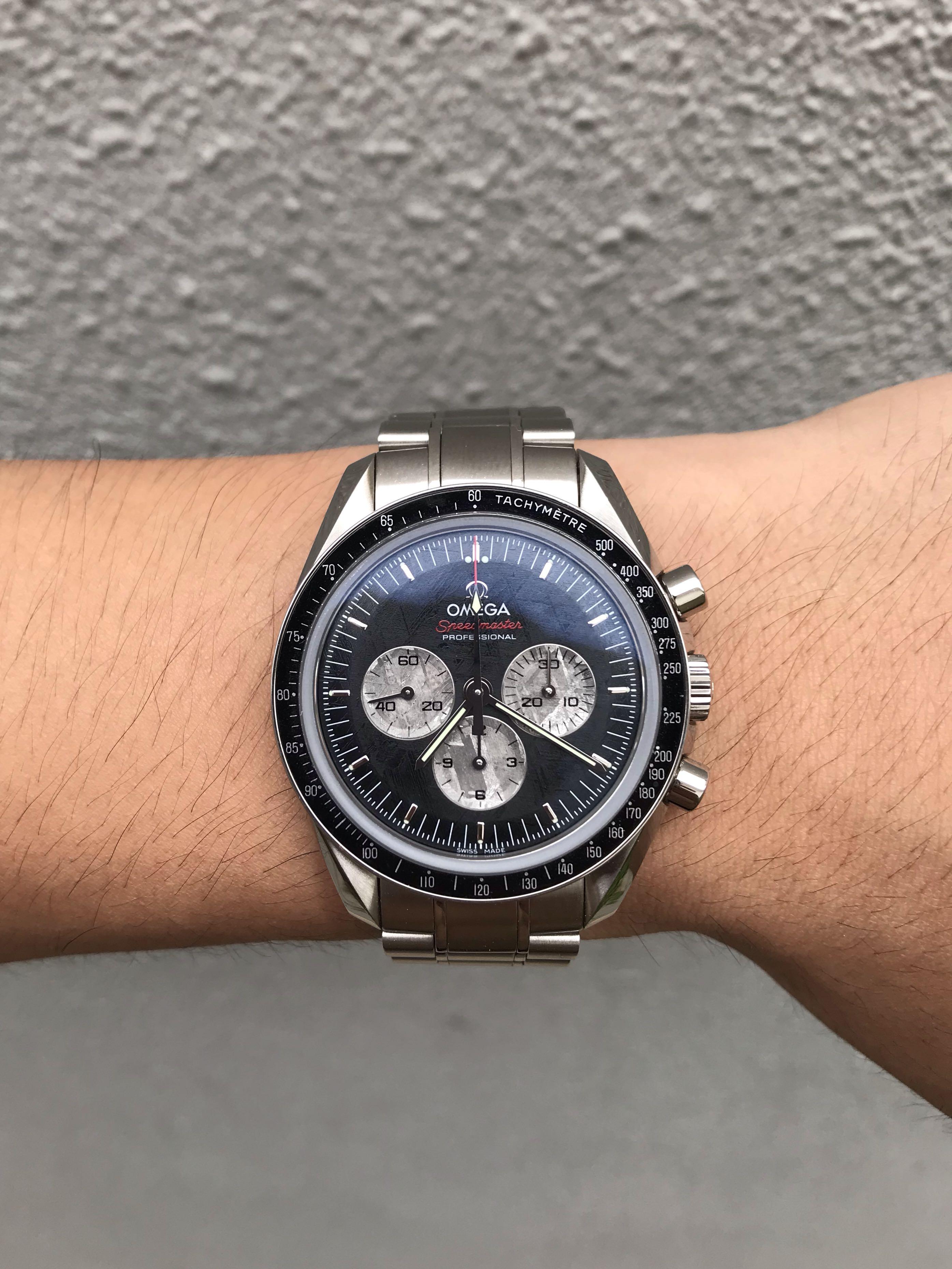 Omega Speedmaster Apollo Soyuz Meteorite