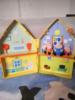 Peppa pig set toy and books