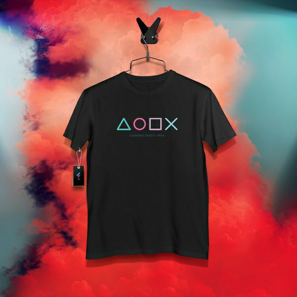 Playstation top buttons shirt