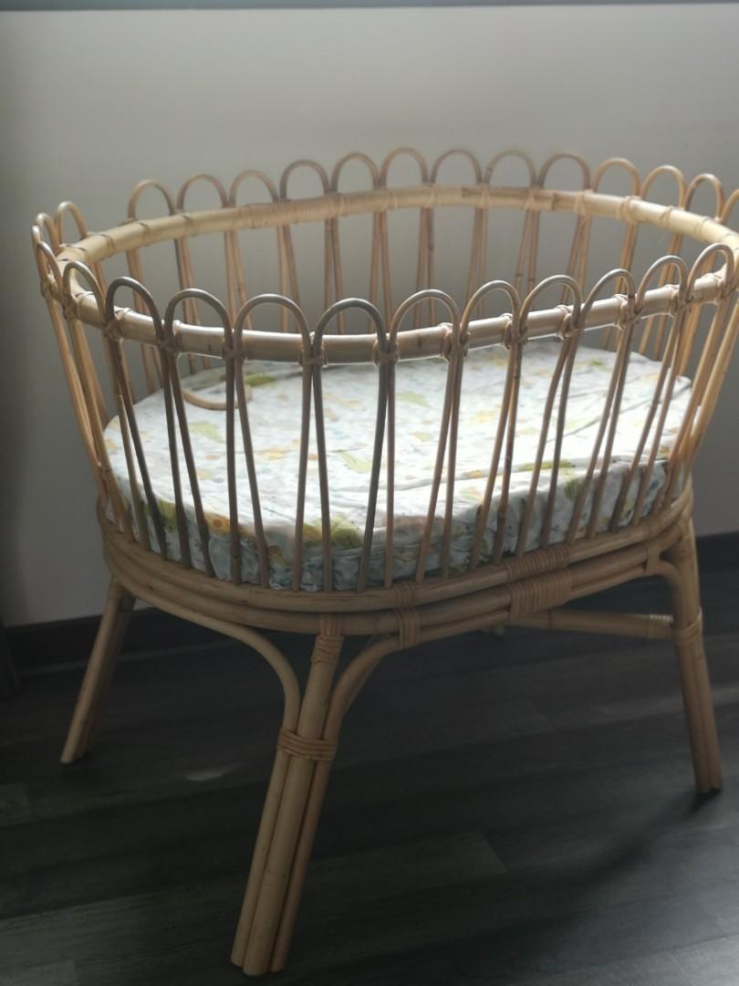 rattan cot