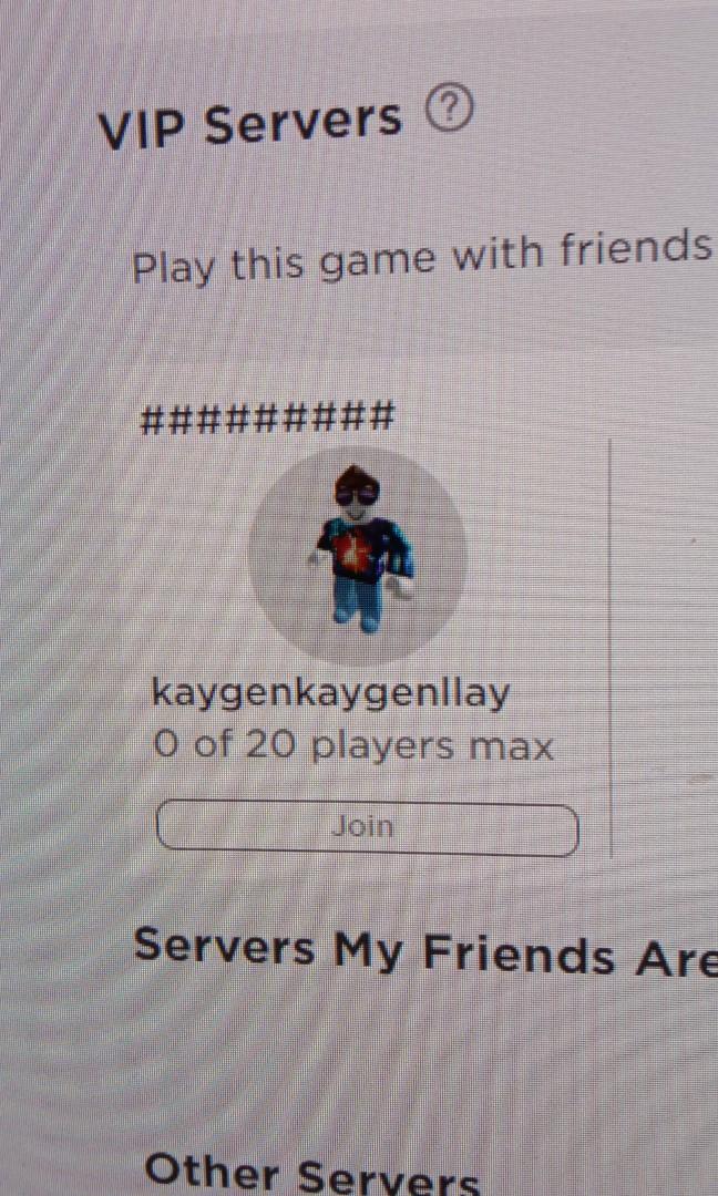 Roblox Account Everything Else On Carousell - roblox servers my friends are in
