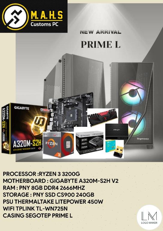 Ryzen 3 30g Budget Gaming Pc Office Pc Desktop Pc Cpu Computer Computers Tech Desktops On Carousell