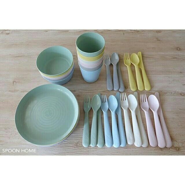 Set Makan Kanak Kanak Ikea Kids Eating Set Pinggan Kanak Kanak Cawan Kanak Kanak Sudu Kanak Kanak Babies Kids Others On Carousell