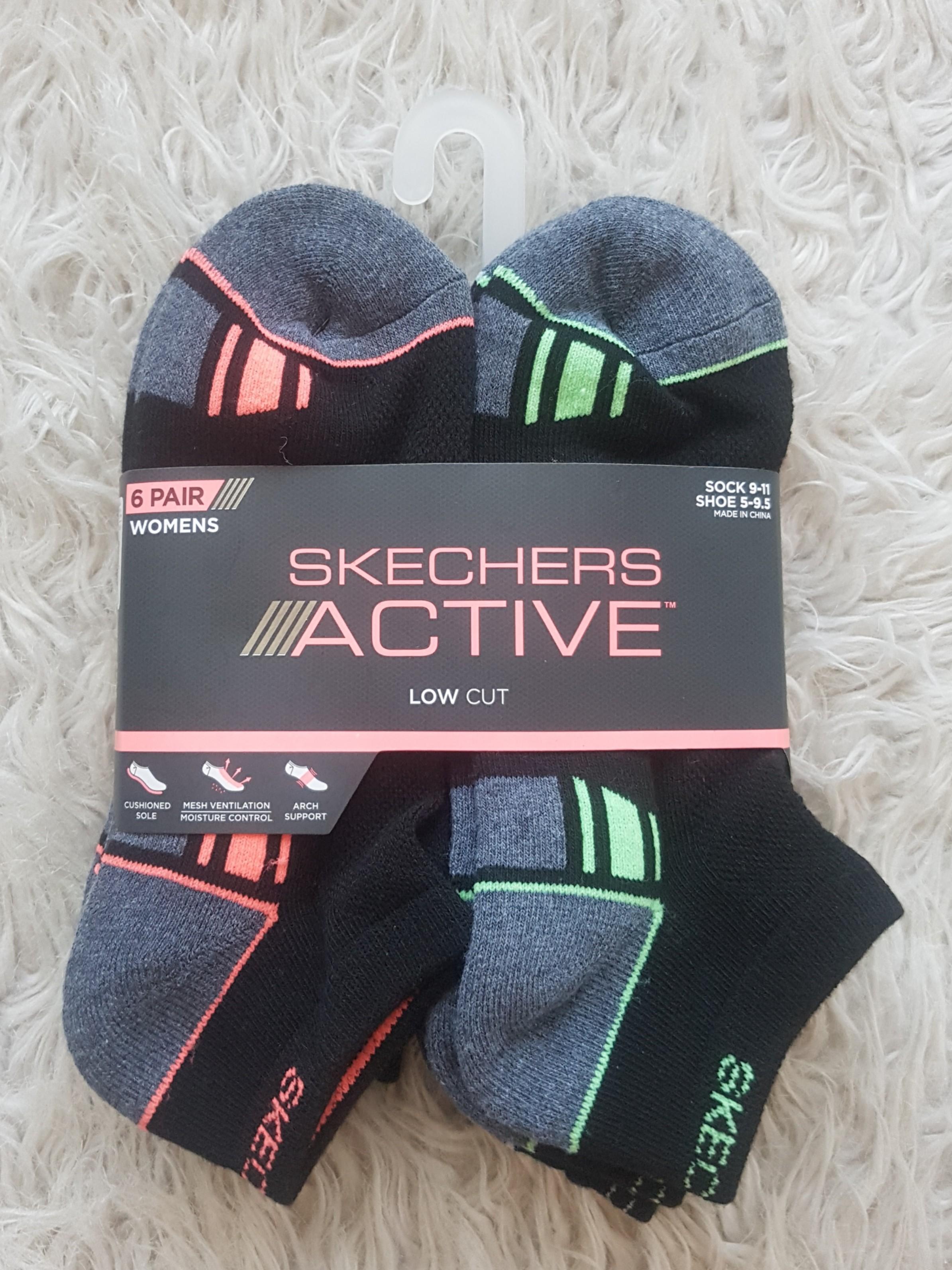 zone To kill dishonest Skechers Active - Low Cut Socks, Women's Fashion, Watches & Accessories,  Socks & Tights on Carousell