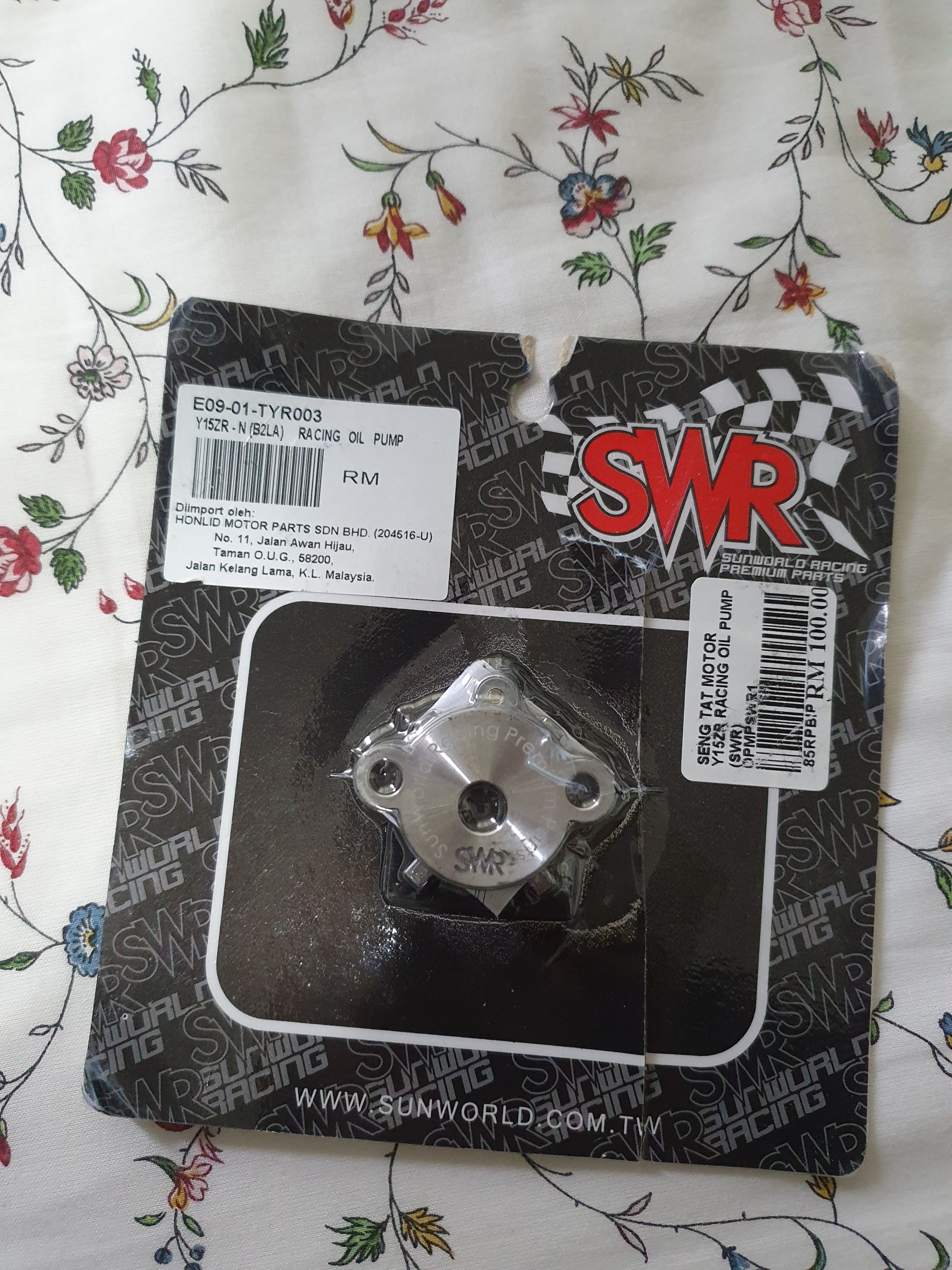 Sniper 150 V2 Swr Oil Pump Motorcycles Motorcycle Accessories On Carousell