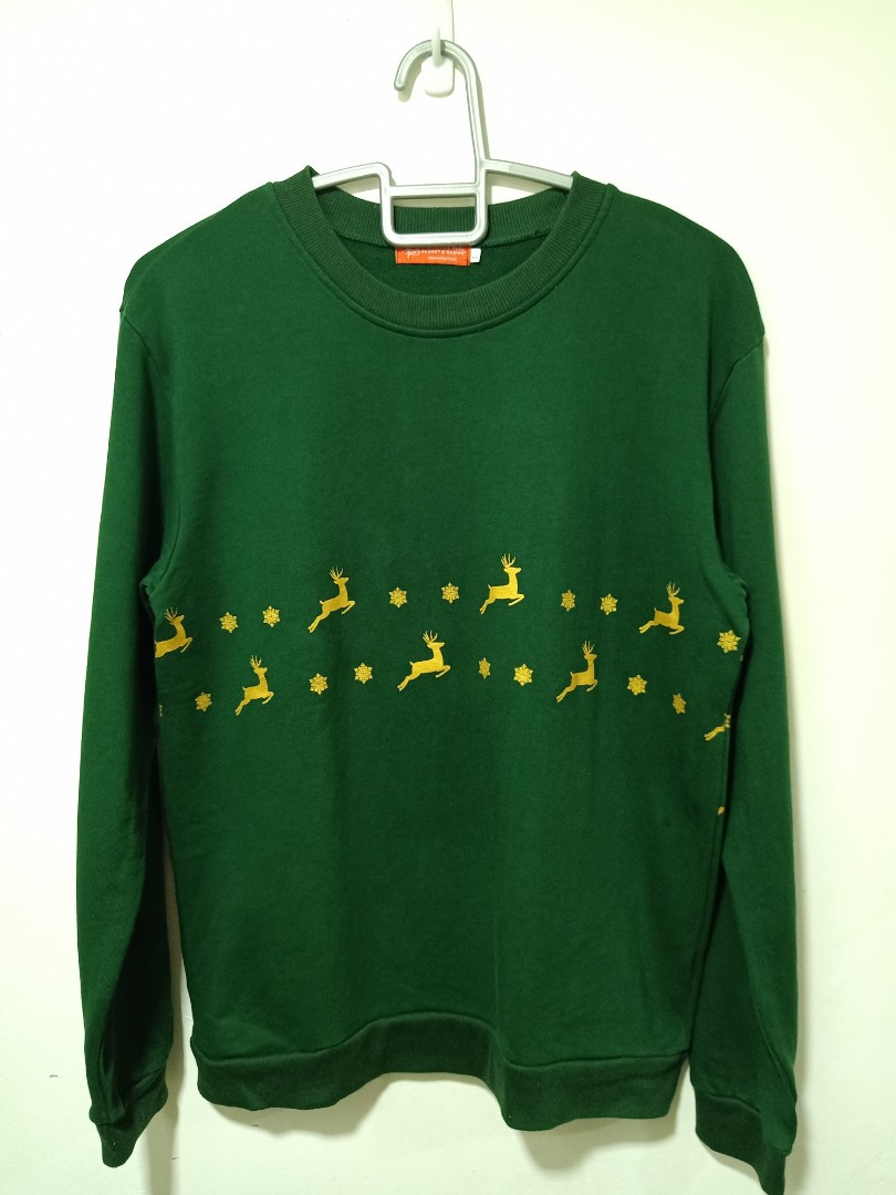 christmas green sweater