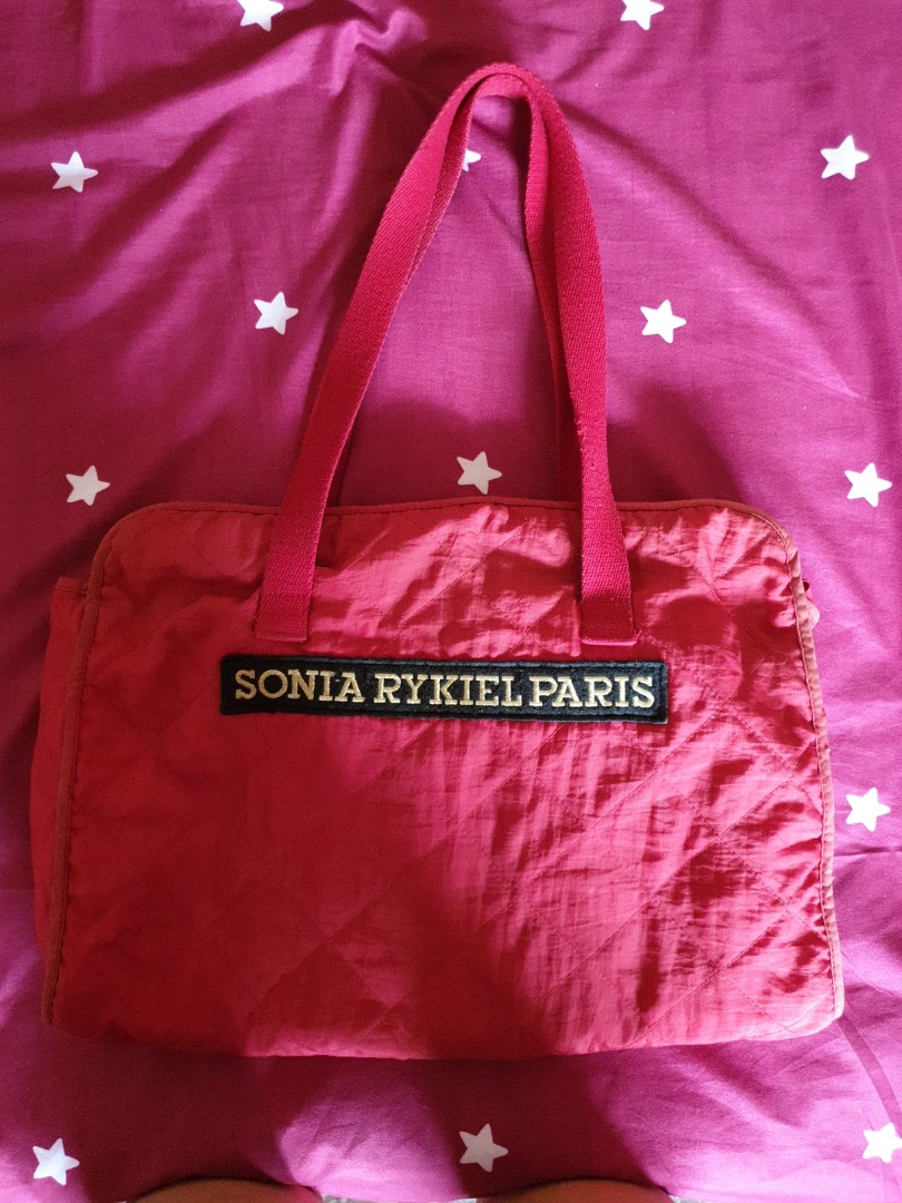 Sonia rykiel top bag 90s