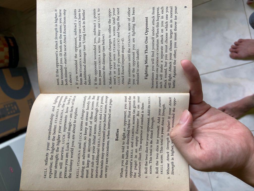 Steve Jackson Starship Traveller #4 Fighting Fantasy Gamebook - Foto 3