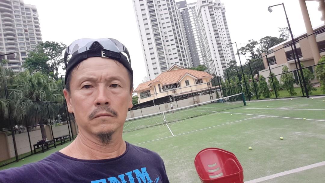 Tennis ball machine for rent. In Penang only, Sports Equipment, Sports