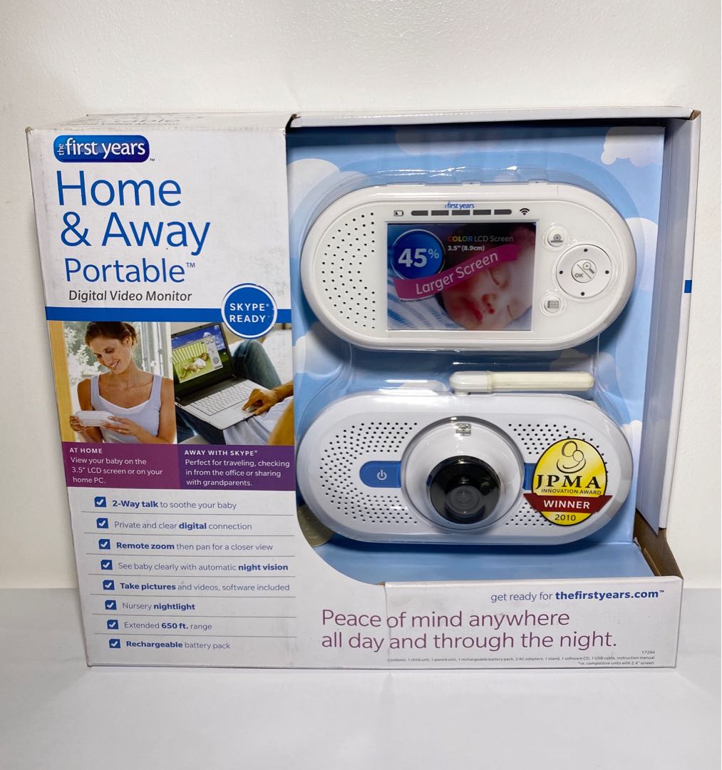 The First Years Home & Away Portable Digital Video Baby Monitor, Babies