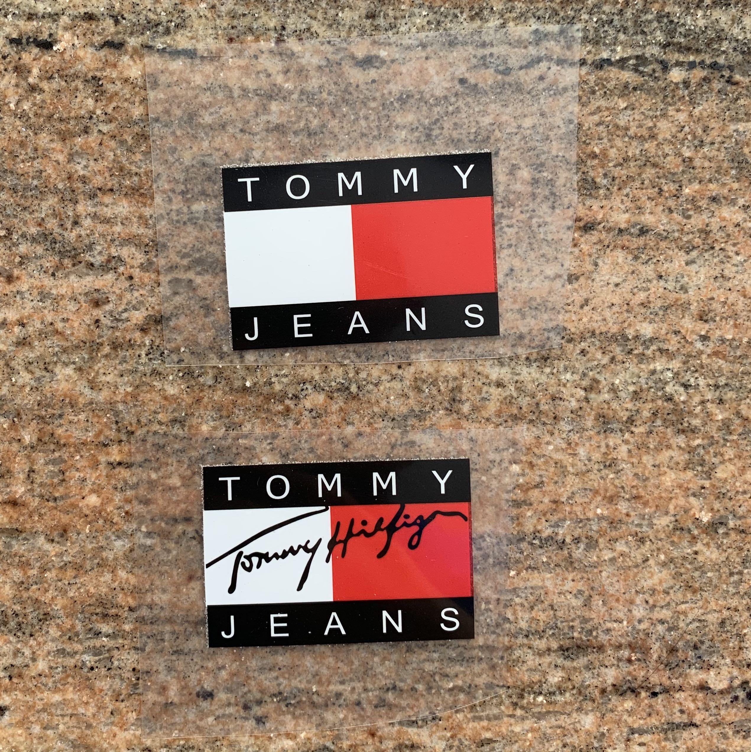 tommy hilfiger iron on patch