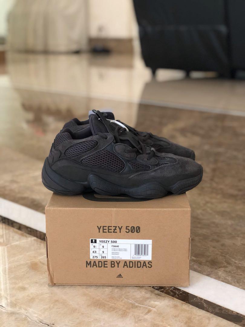 yeezy boost 500 black